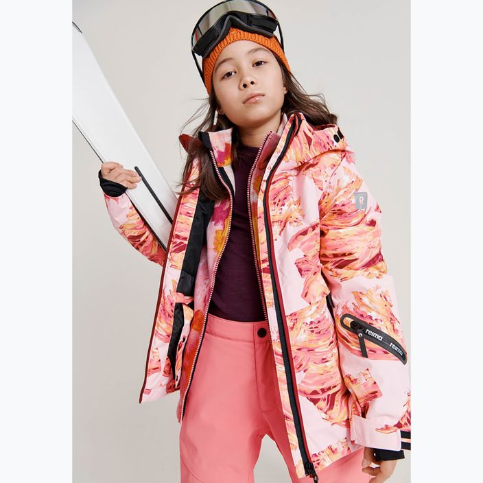 Jachetă de schi pentru copii Reima Posio roz 5100076B-4011 13