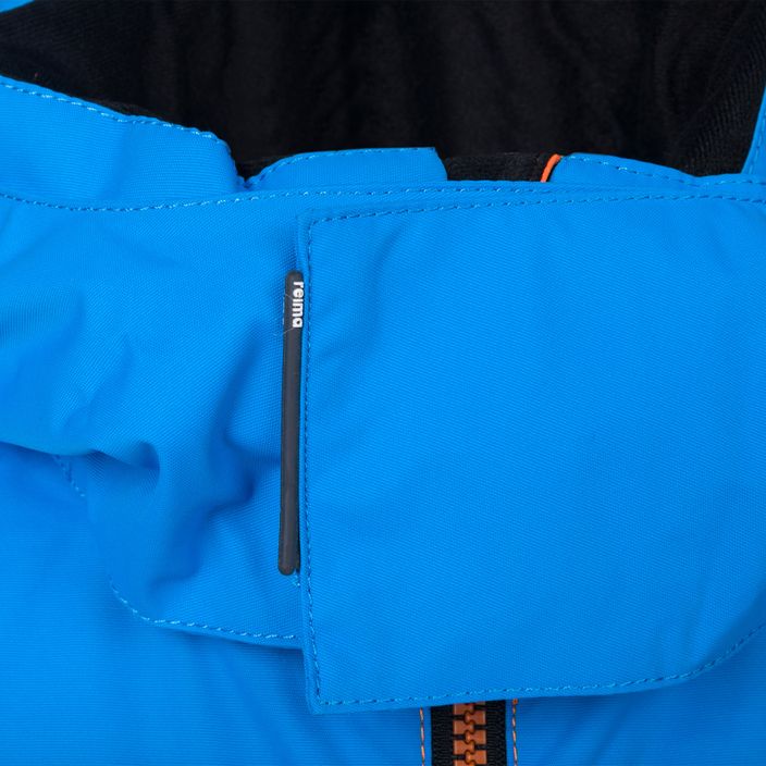 Jachetă de schi pentru copii Reima Luusua albastru-portocaliu 5100087A-1470 4