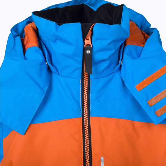 Jachetă de schi pentru copii Reima Luusua albastru-portocaliu 5100087A-1470 7