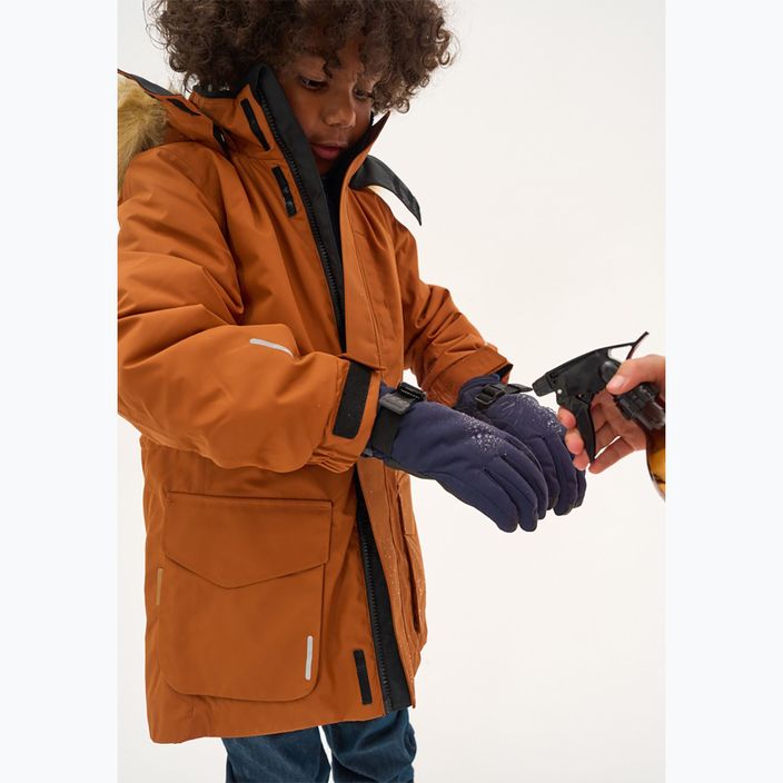 Jachetă pentru copii Reima Naapuri maro 5100105A-1490 14