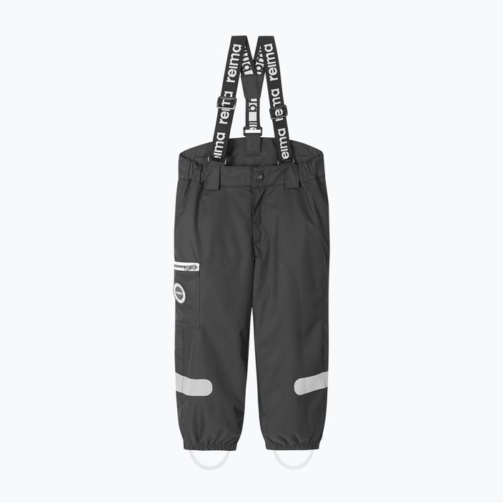 Pantaloni de ploaie pentru copii Reima Tiksi negru 5100143A-9990