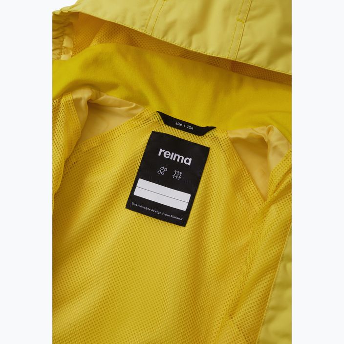 Reima jachetă de ploaie pentru copii Soutu galben 5100169A-2410 6