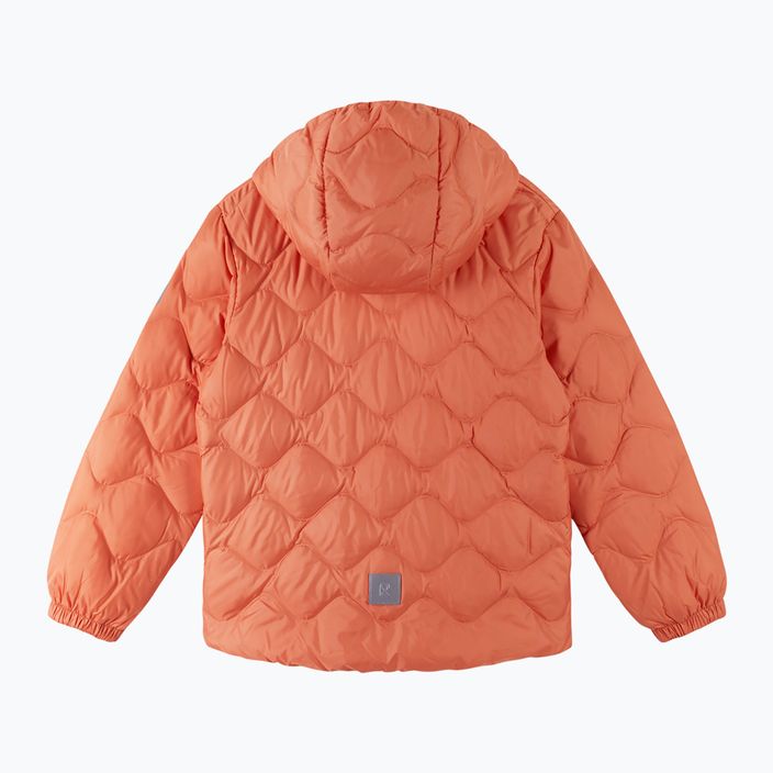 Reima Fossila jachetă pentru copii în puf pentru copii cantalup portocaliu 2