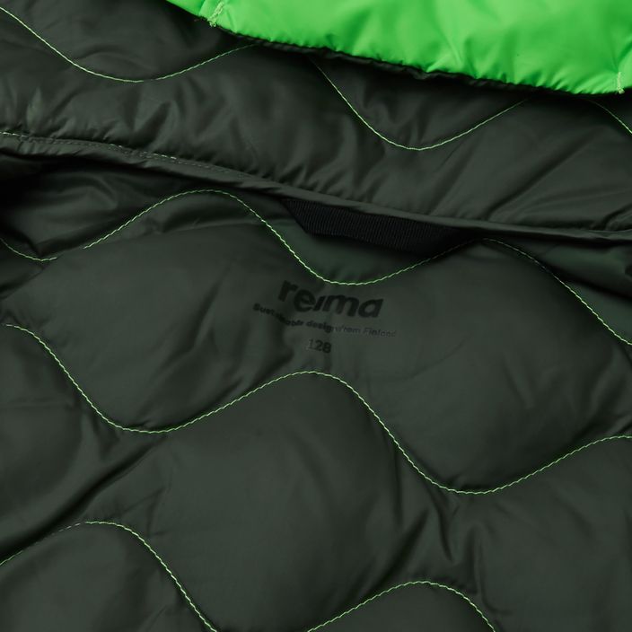 Reima Fossila jachetă pentru copii în jos verde neon 6