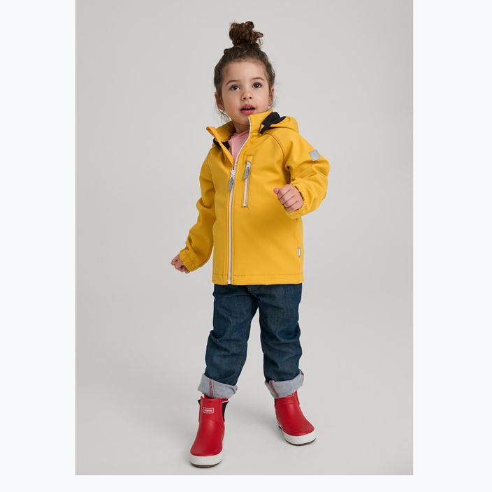 Jachetă Reima pentru copii Vantti galben autumun galben 9