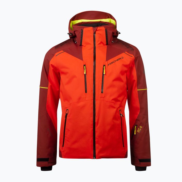 Jachetă de schi pentru bărbați Fischer RC4 roșu 040-0263
