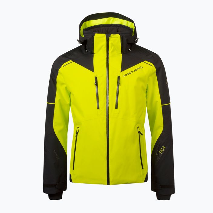 Jachetă de schi pentru bărbați Fischer RC4 galben 040-0263