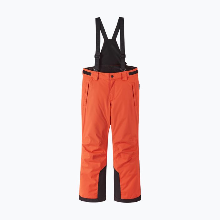 Pantaloni de schi pentru copii Reima Wingon roșu-portocaliu pentru copii