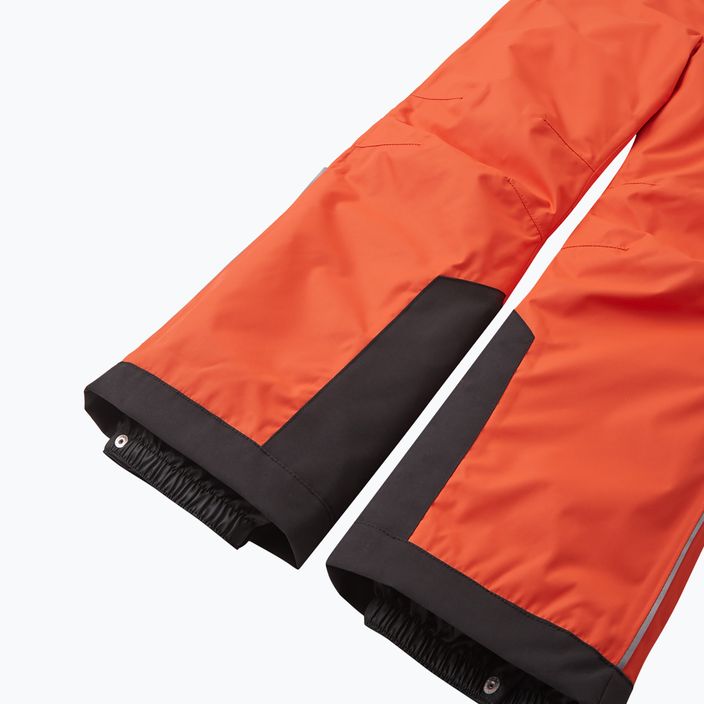 Pantaloni de schi pentru copii Reima Wingon roșu-portocaliu pentru copii 5