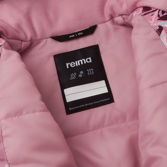 Jachetă pentru copii Reima Muhvi gri roz 6