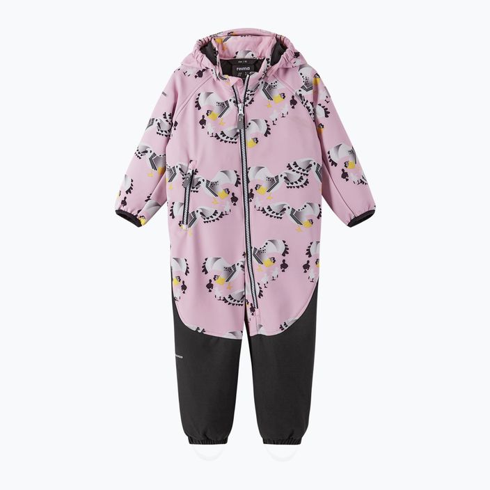 Combinezon softshell pentru copii Reima Mjosa pale rose