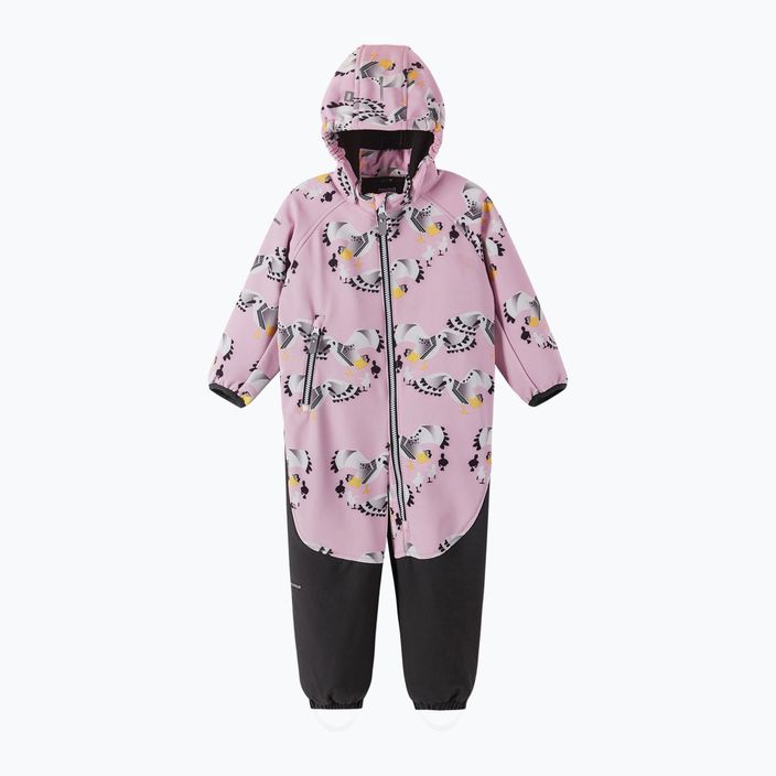 Combinezon softshell pentru copii Reima Mjosa pale rose 3