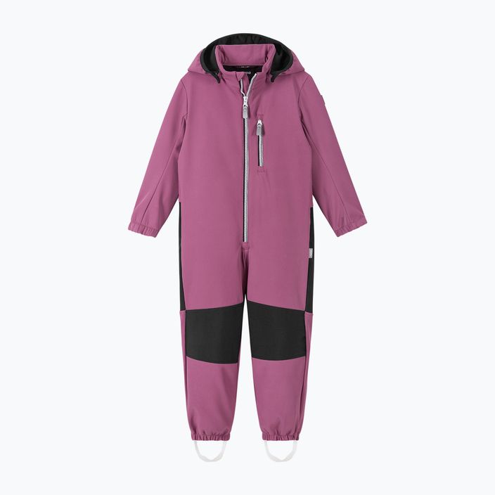 Combinezon softshell pentru copii Reima Nurmes red violet 2