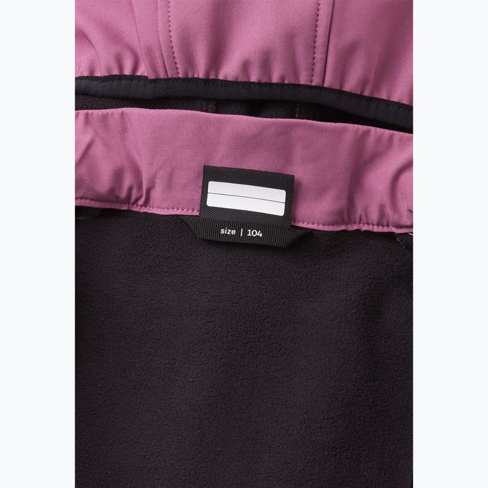 Combinezon softshell pentru copii Reima Nurmes red violet 6