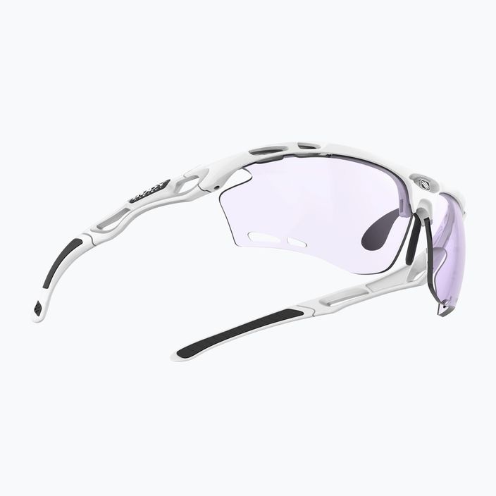 Rudy Project Propulse ochelari de soare alb lucios/impactx fotocromic 2 laser violet 4