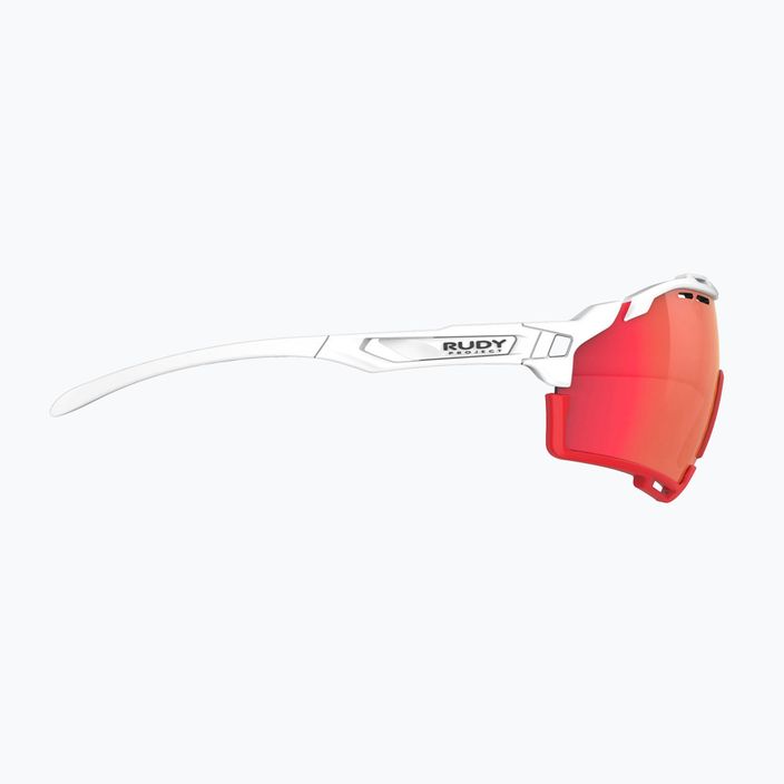 Rudy Project Cutline Pchoto alb mat / ochelari de soare roșu multilaser SP6338780001 4