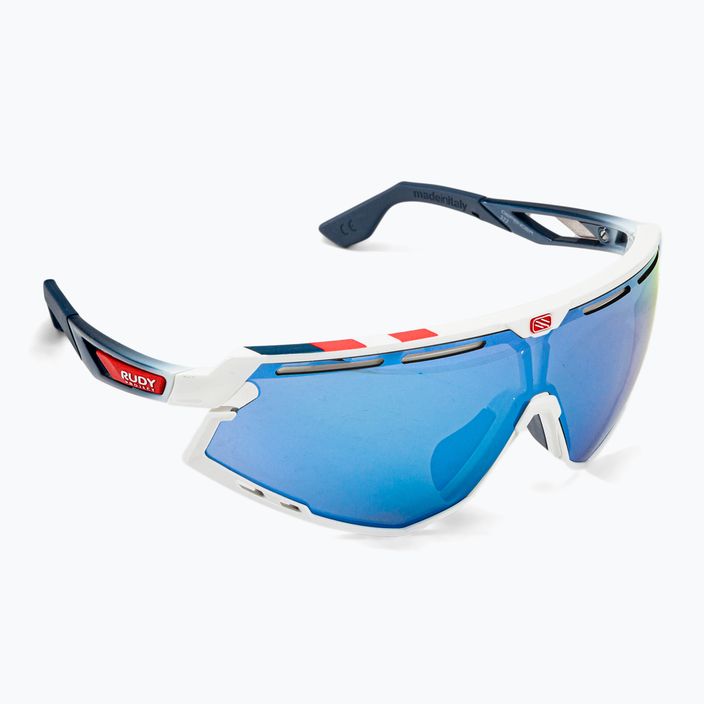 Rudy Project Defender ochelari de ciclism alb lucios / albastru fade / multilaser ice SP5268690020
