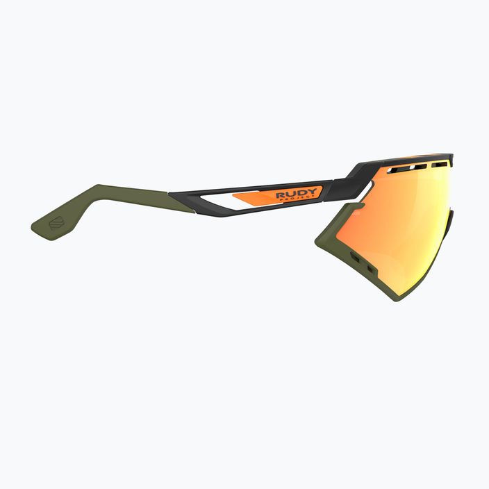 Ochelari de soare Rudy Project Defender negru mat/olive orange/multilaser orange 3