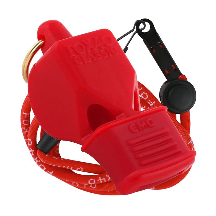 Fluier cu șnur Fox 40 Classic CMG Safety roșu 9603 2