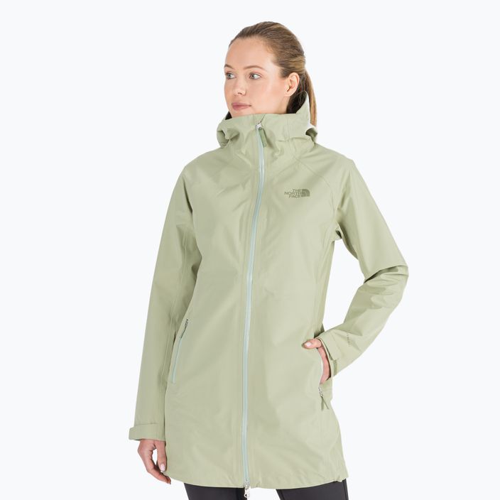 Jachetă de ploaie pentru femei The North Face Dryzzle Futurelight Parka verde NF0A7QAD3X31