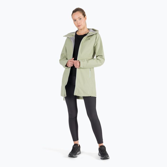 Jachetă de ploaie pentru femei The North Face Dryzzle Futurelight Parka verde NF0A7QAD3X31 2