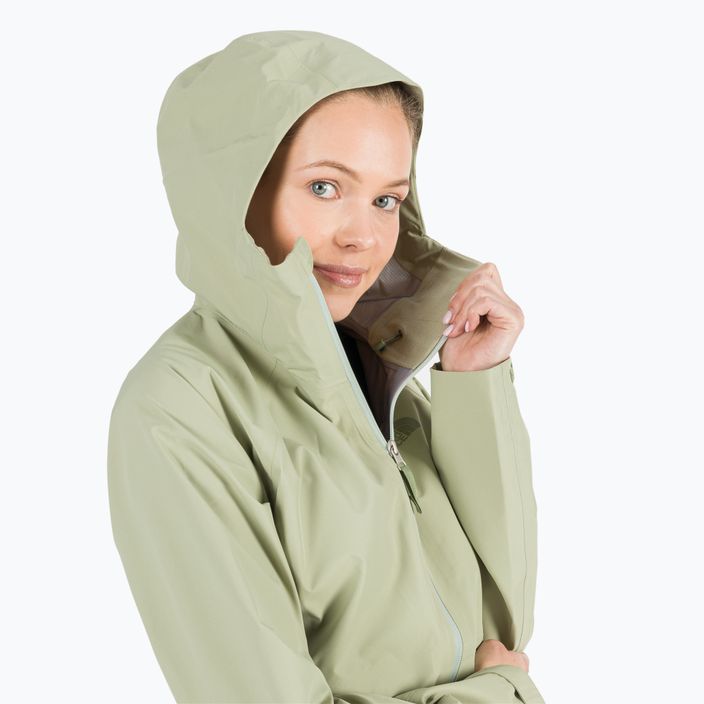 Jachetă de ploaie pentru femei The North Face Dryzzle Futurelight Parka verde NF0A7QAD3X31 6