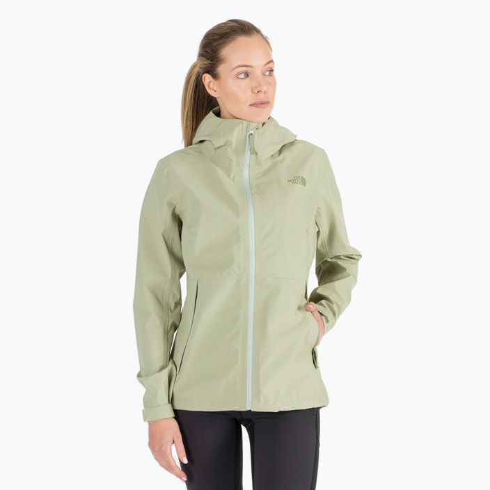 Jachetă de ploaie pentru femei The North Face Dryzzle Futurelight verde NF0A7QAF3X31
