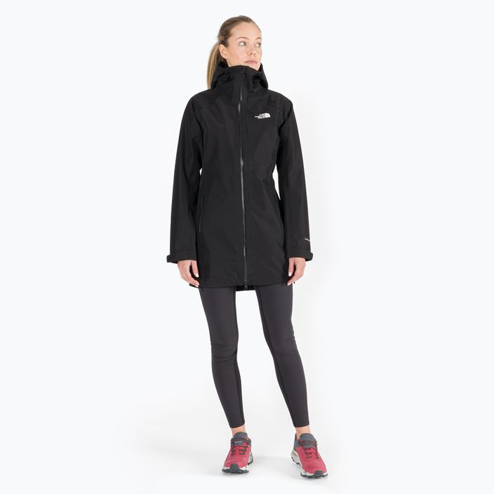 Jachetă de ploaie pentru femei The North Face Dryzzle Futurelight Parka negru NF0A7QADJK31 2