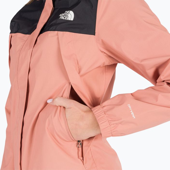 Jachetă de ploaie pentru femei The North Face Antora roz NF0A7QEUMPP1 7