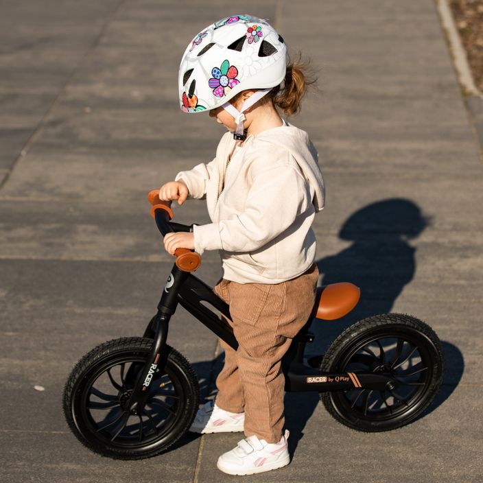 Bicicletă fără pedale pentru copii Qplay Racer MG, maro, 3865 8