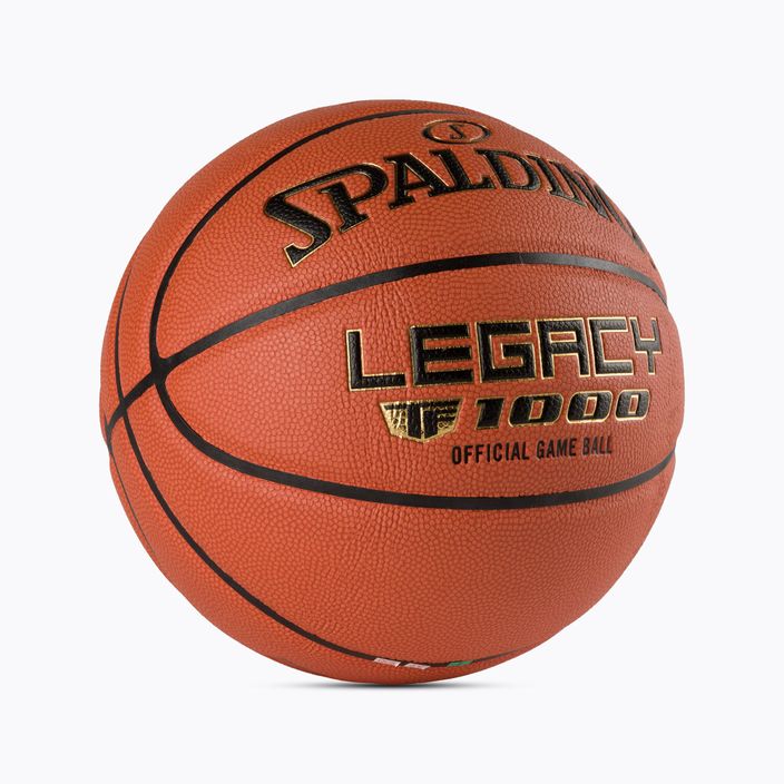 Spalding TF-1000 Legacy Logo FIBA baschet portocaliu 76963Z 2