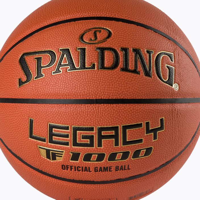 Spalding TF-1000 Legacy Logo FIBA baschet portocaliu 76963Z 3