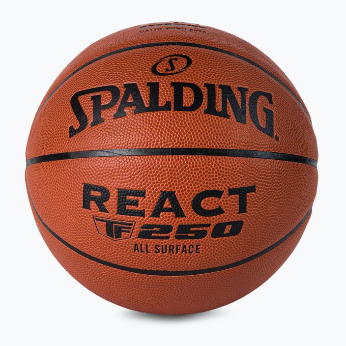 Spalding baschet TF-250 React Logo FIBA portocaliu 76967Z 2