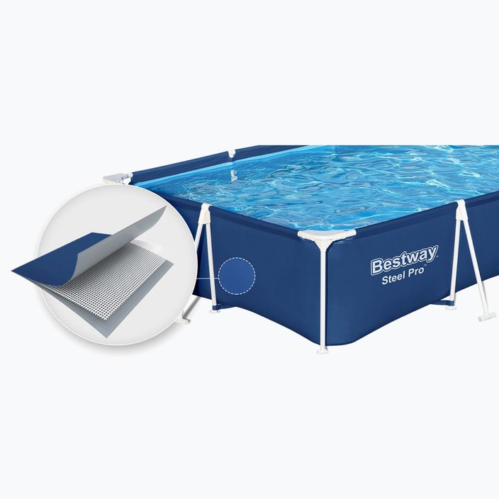 Piscină de exterior Bestway Steel Pro Pool 400 cm albastră 3