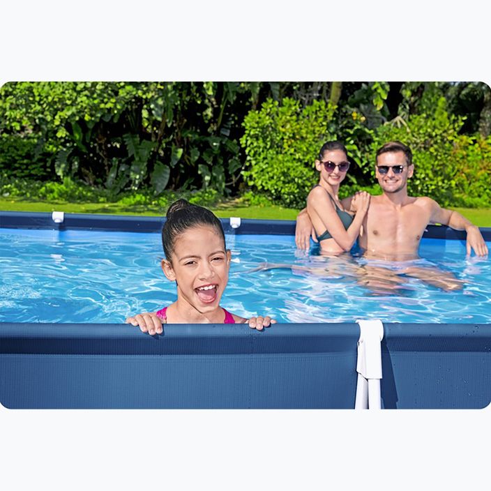 Piscină de exterior Bestway Steel Pro Pool 400 cm albastră 8