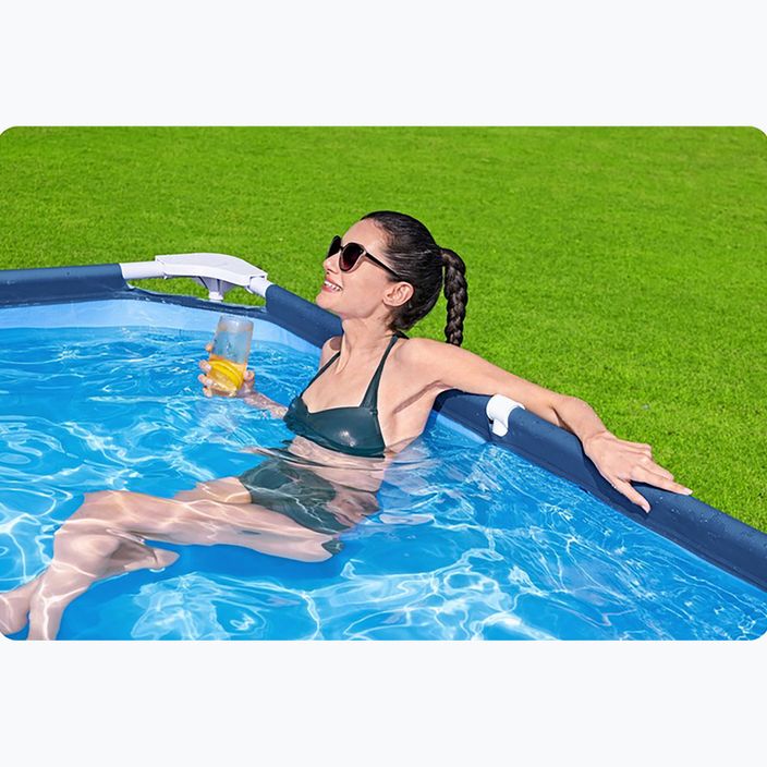 Piscină de exterior Bestway Steel Pro Pool 400 cm albastră 9