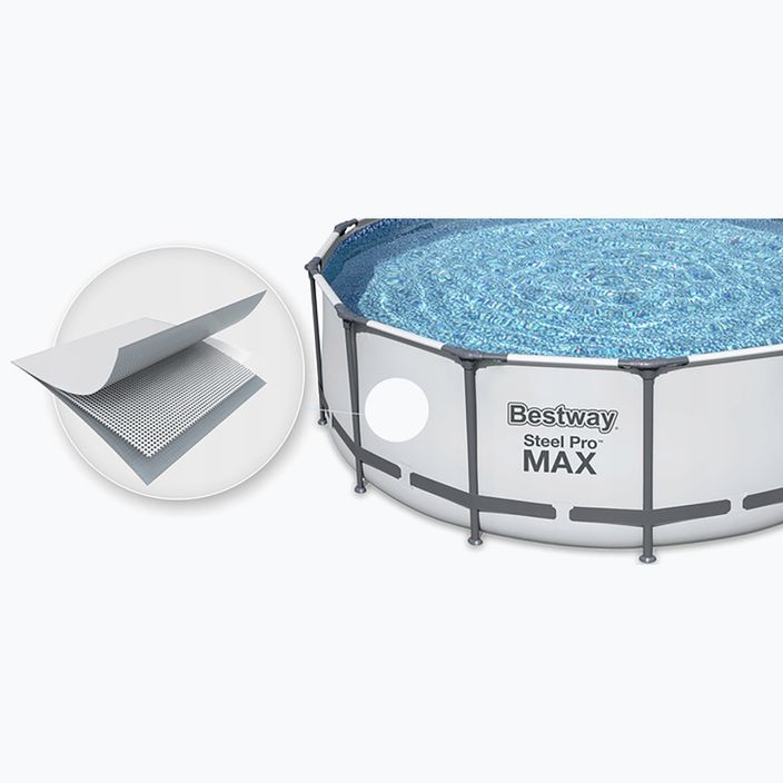 Piscină de exterior Bestway Steel Pro Max Pool 305 x 76 cm gri 3