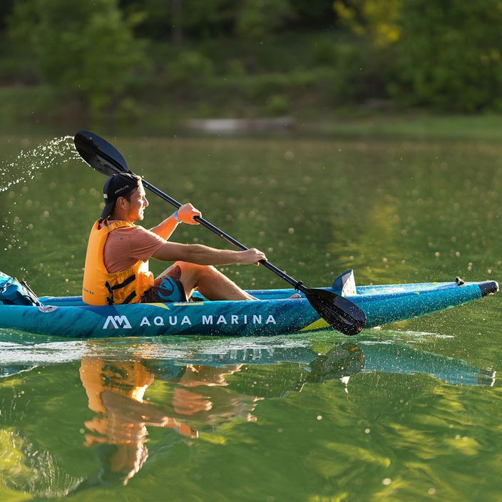 Caiac gonflabil 1 persoană 10'3″ AquaMarina Versatile/Whitewater Kayak albastru Steam-312 9