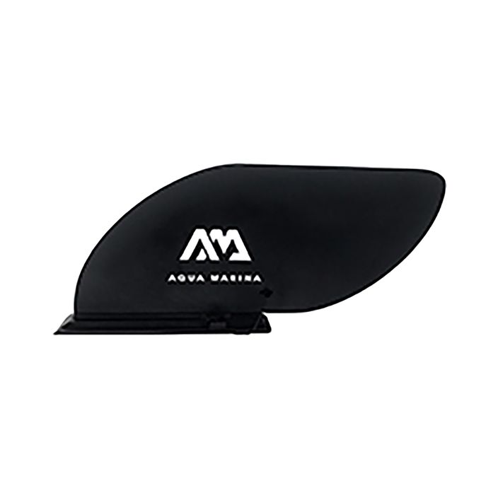 AquaMarina Slide-in Kayak Fin cu logo-ul AM negru B0302976 2