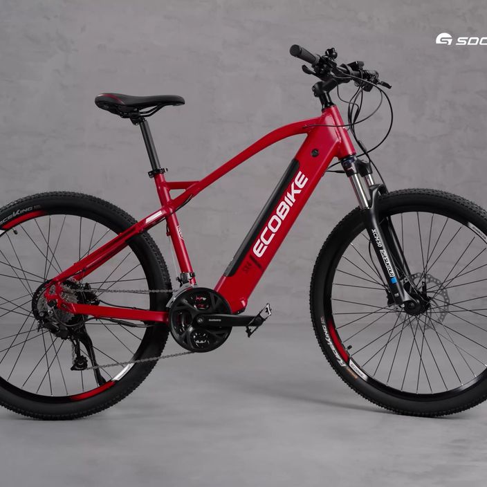 Bicicleta electrică Ecobike el.SX4/X-CR LG 16Ah roșu 1010402 7