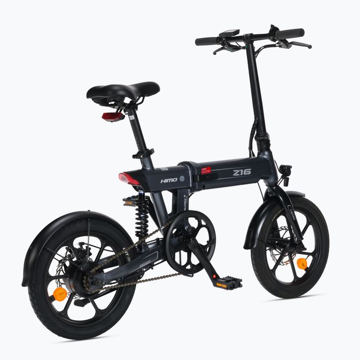 Bicicleta electrică HIMO Z16 Max gri 3