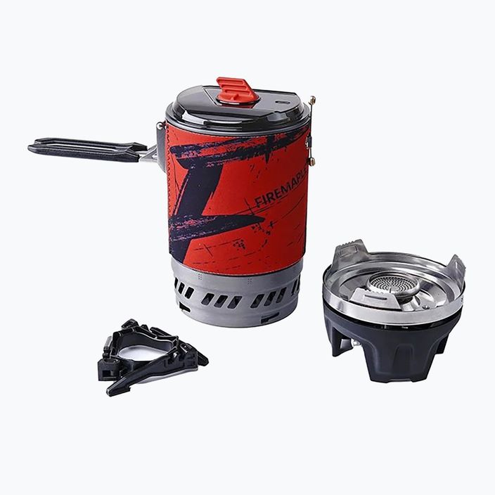 Aragaz turistic Fire-Maple FMS-X5 Polaris Cooking System + Garnek red