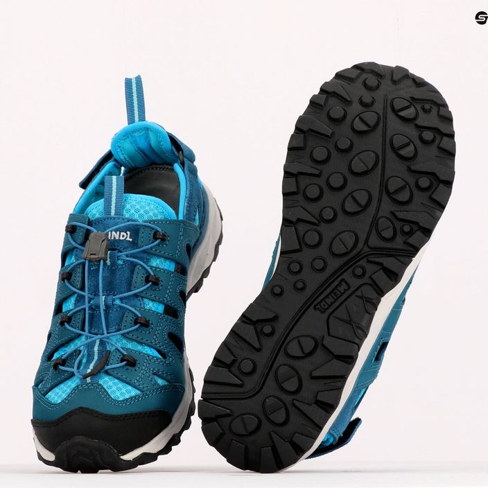 Sandale de trekking pentru femei Meindl Lipari Lady - Comfort Fit albastru 4617/53 12