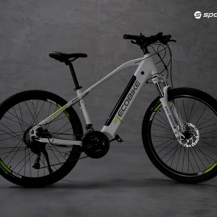 Bicicletă electrică Ecobike el.SX3/X-CR LG 13Ah alb 1010401 11