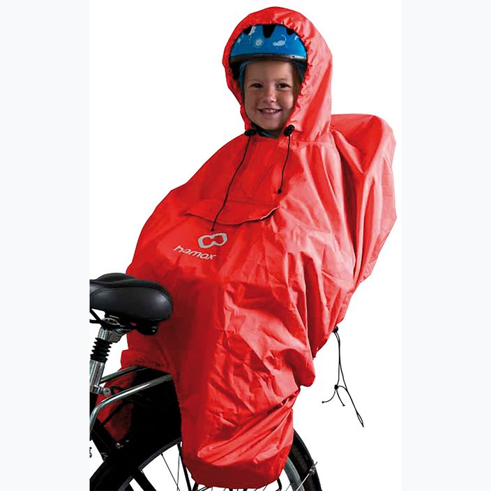 Poncho de ploaie pentru copii Hamax 590002 czerwone