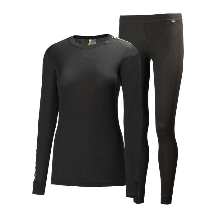 Set de lenjerie termică pentru femei Helly Hansen HH Comfort Light black 2