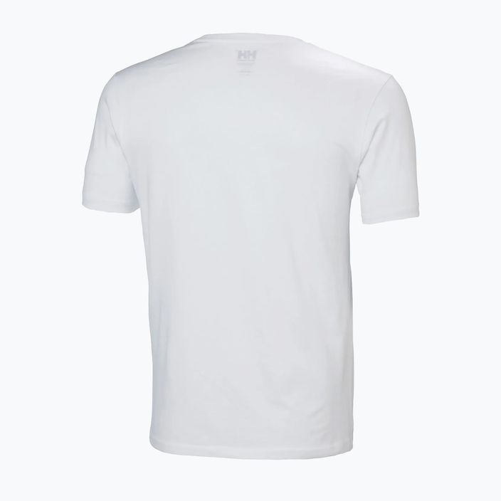 Tricou pentru bărbați Helly Hansen HH Logo white 2