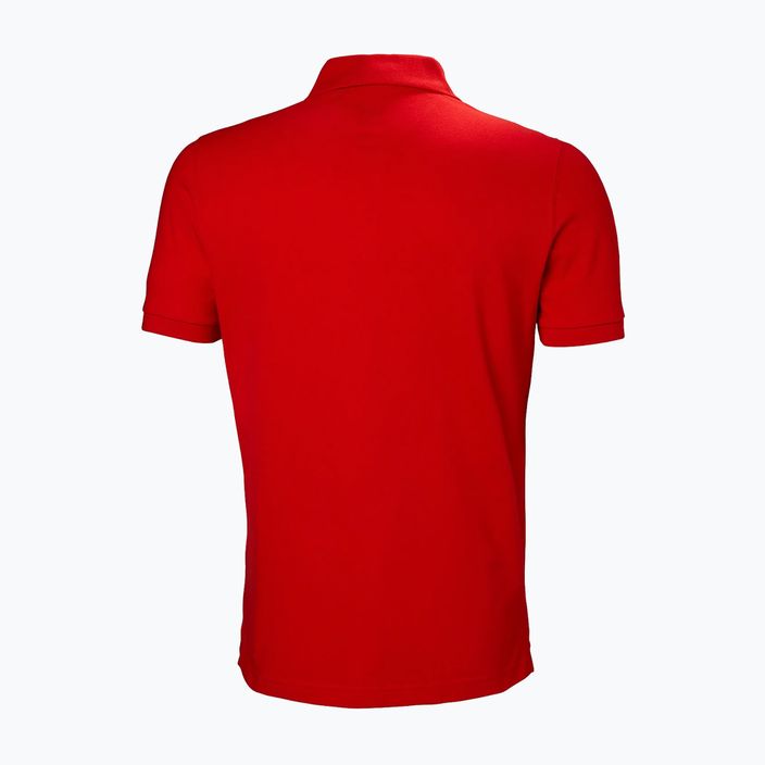 Tricou polo pentru bărbați Helly Hansen Transat Polo alert red 2