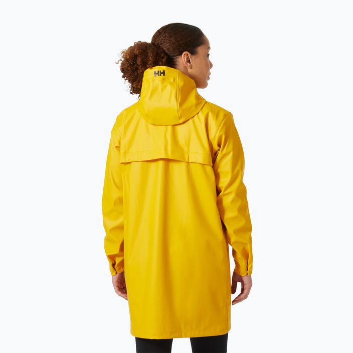 Palton de ploaie pentru femei Helly Hansen Moss Rain Coat essential yellow 2