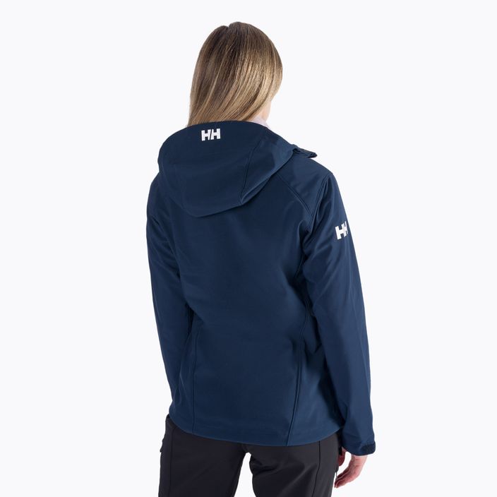 Helly Hansen jachetă softshell pentru femei Paramount Hood albastru marin 62988_597 3